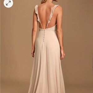 Lulus Meteoric Rise Blush Maxi Dress - no longer in stock online